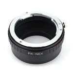 Bague d'adaptation pour monture d'objectif PK-NEX, pour Sony NEX