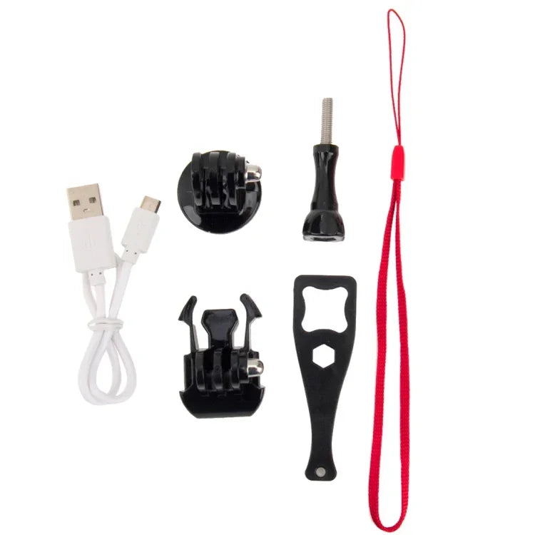 Lampe torche vidéo étanche à 30 m avec 3 modes d'éclairage, support de fixation et vis pour GoPro, Insta360, DJI et autres caméras d'action.