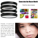 Filtre macro 6 en 1 58 mm + bague d'adaptation pour GoPro HERO3, 6 en 1 58 mm