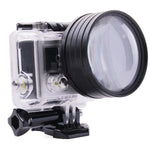 Filtre macro 6 en 1 58 mm + bague d'adaptation pour GoPro HERO3, 6 en 1 58 mm