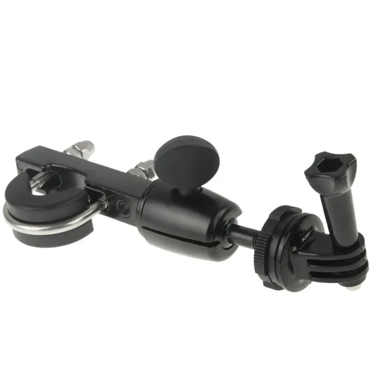 Support de guidon et de tige de selle pour vélo/moto avec adaptateur pour trépied et vis, compatible avec GoPro, Insta360, DJI et autres caméras d'action.