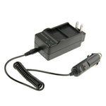 Chargeur de voiture numérique 3-en-1 à double batterie pour GoPro HERO3+ / 3 AHDBT-201 / AHDBT-301, prise américaine, prise britannique, prise australienne