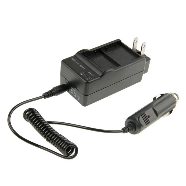 Chargeur de voiture numérique 3-en-1 à double batterie pour GoPro HERO3+ / 3 AHDBT-201 / AHDBT-301, prise américaine, prise britannique, prise australienne