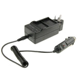 Chargeur de voiture numérique 3-en-1 à double batterie pour GoPro HERO3+ / 3 AHDBT-201 / AHDBT-301, prise américaine, prise britannique, prise australienne