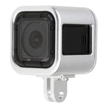 Boîtier de protection en alliage d'aluminium usiné CNC avec coque arrière de sécurité pour GoPro HERO5 Session / HERO4 Session / HERO Session, HERO5 Session (Noir), HERO5 Session (Argent), HERO5 Session (Rouge), HERO5 Session (Or), HERO5 Session (Vert)