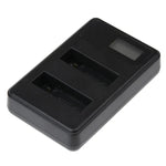 Chargeur double batterie avec écran LCD pour GoPro HERO4 (AHDBT-401), affiche la capacité de charge (GP258-C), pour GoPro HERO4