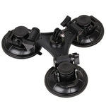 Support à ventouse triangulaire XM70-B avec tournevis hexagonal pour GoPro, Insta360, DJI et autres caméras d'action, compatible avec GoPro HERO9 XM70-B