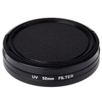 Filtre UV 52 mm avec capuchon pour objectif Xiaomi Xiaoyi 4K+ / 4K, Xiaoyi Lite, Xiaoyi Sport Camera, filtre UV 52 mm
