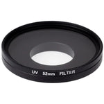 Filtre UV 52 mm avec capuchon pour objectif Xiaomi Xiaoyi 4K+ / 4K, Xiaoyi Lite, Xiaoyi Sport Camera, filtre UV 52 mm