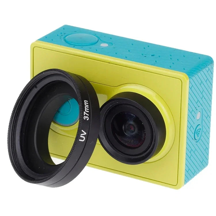 Filtre UV 37 mm avec capuchon pour objectif Xiaomi Xiaoyi 4K+ / 4K, Xiaoyi Lite, Xiaoyi Sport Camera, filtre UV 37 mm