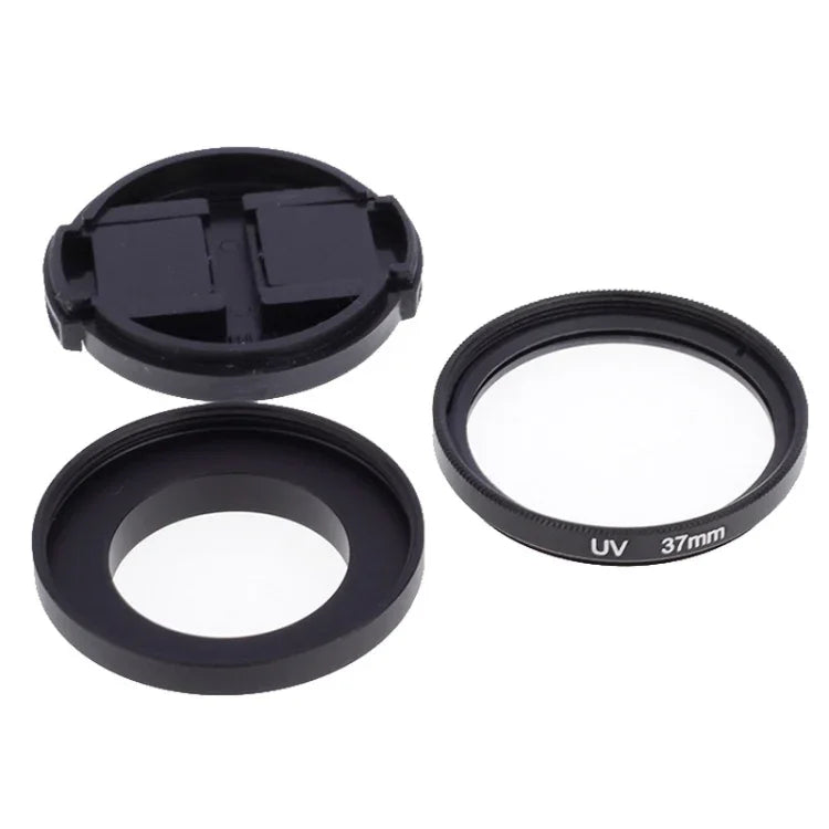Filtre UV 37 mm avec capuchon pour objectif Xiaomi Xiaoyi 4K+ / 4K, Xiaoyi Lite, Xiaoyi Sport Camera, filtre UV 37 mm