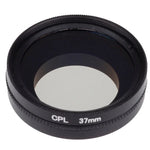 Filtre polarisant circulaire CPL 37 mm avec capuchon pour caméra Xiaomi Xiaoyi 4K+ / 4K, Xiaoyi Lite, Xiaoyi Sport.