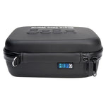 Étui de voyage portable, antichoc et étanche, pour GoPro, Insta360, DJI et autres caméras d'action. Dimensions : 16 cm x 12 cm x 7 cm.