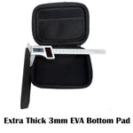 Étui de voyage portable, antichoc et étanche, pour GoPro, Insta360, DJI et autres caméras d'action. Dimensions : 16 cm x 12 cm x 7 cm.