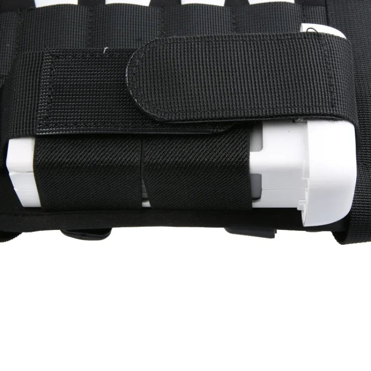 Sac à dos bandoulière multifonction avec sangle de cou pour DJI Phantom 3 / 2 / 1 / Vision+, compatible avec drone, radiocommande, batterie et hélices.