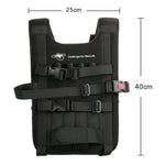Sac à dos bandoulière multifonction avec sangle de cou pour DJI Phantom 3 / 2 / 1 / Vision+, compatible avec drone, radiocommande, batterie et hélices.