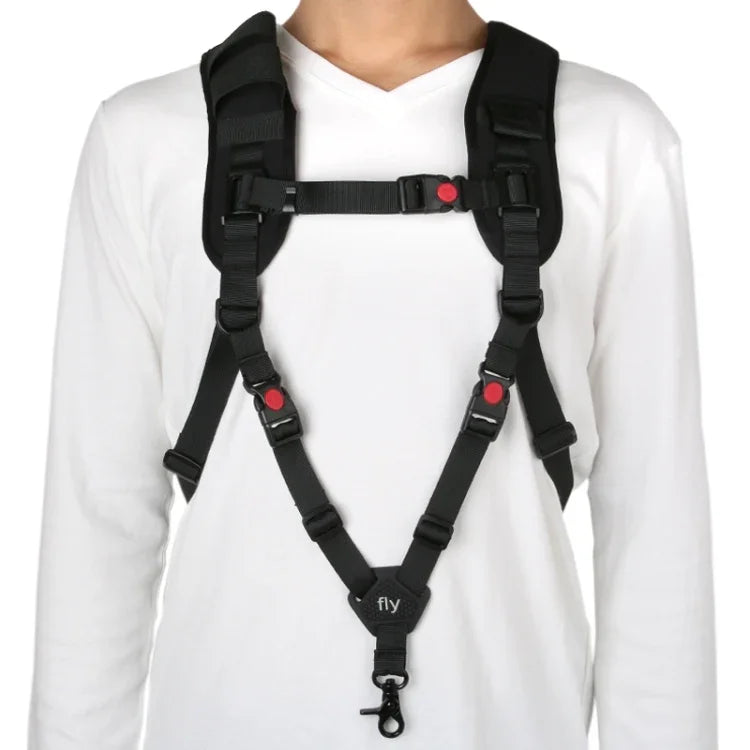 Sac à dos bandoulière multifonction avec sangle de cou pour DJI Phantom 3 / 2 / 1 / Vision+, compatible avec drone, radiocommande, batterie et hélices.