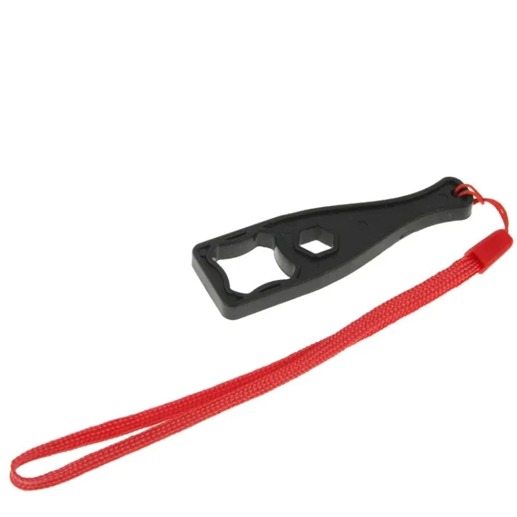 Clé à molette en plastique (lot de 5) avec cordon, compatible avec GoPro, Insta360, DJI et autres caméras d'action.