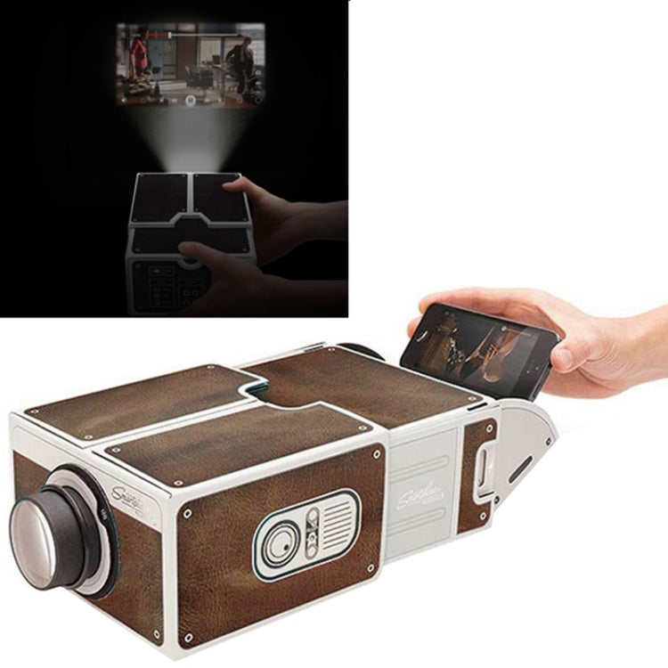 Projecteur de smartphone en carton / Projecteur de téléphone portable DIY Cinéma portable, S-DMP-0016Z, S-DMP-0016