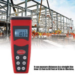Mesureur de distance ultrasonique avec pointeur laser, portée : 0,5-18m