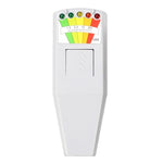 Détecteur de rayonnement électromagnétique 5-LED EMF, Testeur, Style 2 Blanc, Style 2 Noir
