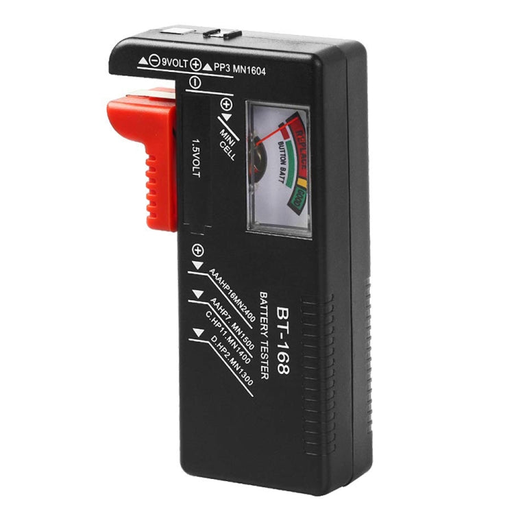 Testeur universel de piles pour piles 1,5V AAA, AA et 9V 6F22
