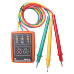 Testeur indicateur de rotation triphasé SM852B