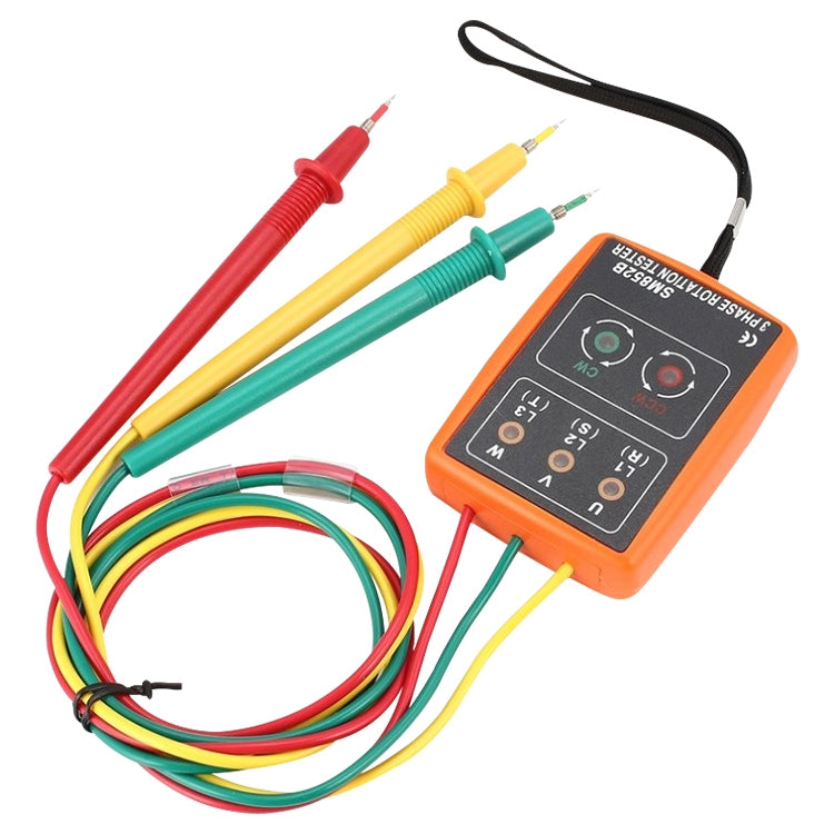 Testeur indicateur de rotation triphasé SM852B