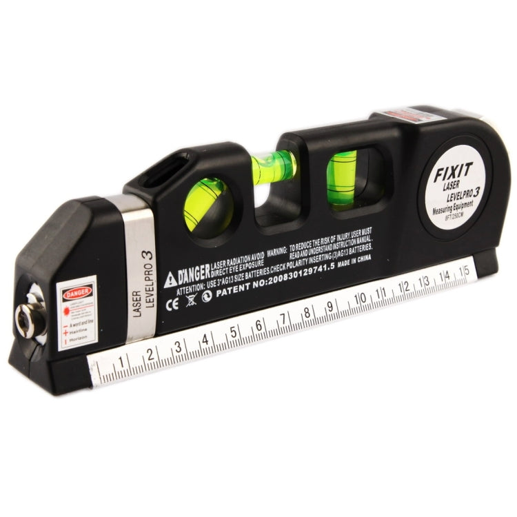 Niveau laser aligneur ruban à mesurer horizontal vertical