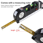 Niveau laser avec ruban à mesurer Pro 3 (250cm), LV-03