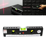 Niveau laser avec ruban à mesurer Pro 4 (100cm) / Niveau à bulles avec lumière LED, LV-04