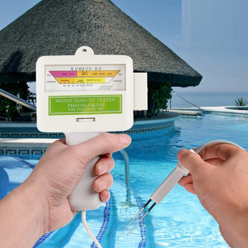 Testeur de pH / CL2 pour piscine domestique, longueur du câble : 1,2m