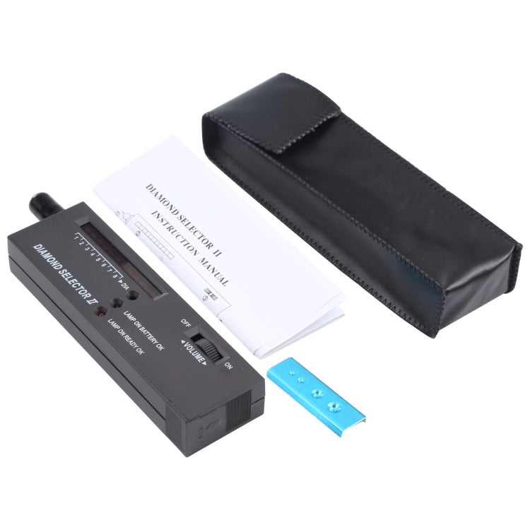 Sélecteur de diamant II avec indicateur LED, pile CC 9V, testeur II