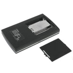 Balance numérique à clapet 100g / 0,01g avec écran LCD rétroéclairé, 100g / 0,01g