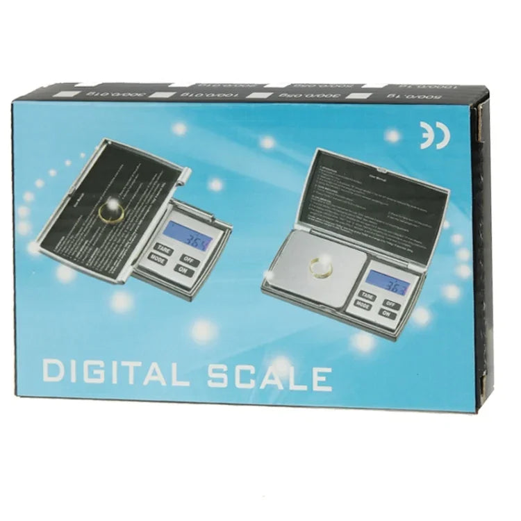 Balance numérique à clapet 100g / 0,01g avec écran LCD rétroéclairé, 100g / 0,01g