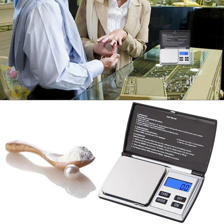 Balance numérique pour diamants 1000g / 0,1g, 1000g / 0,1g
