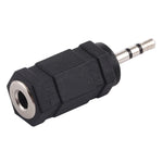 Adaptateur audio mâle 2,5 mm vers femelle 3,5 mm, mâle 2,5 vers femelle 3,5