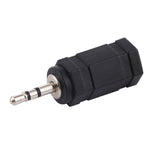 Adaptateur audio mâle 2,5 mm vers femelle 3,5 mm, mâle 2,5 vers femelle 3,5