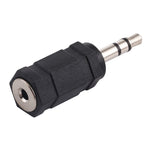 Adaptateur audio mâle 3,5 mm vers femelle 2,5 mm, mâle 3,5 vers femelle 2,5