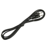 Câble Aux, câble audio stéréo mini prise mâle 3,5 mm, longueur : 1,5 m, longueur : 1,5 m (noir)