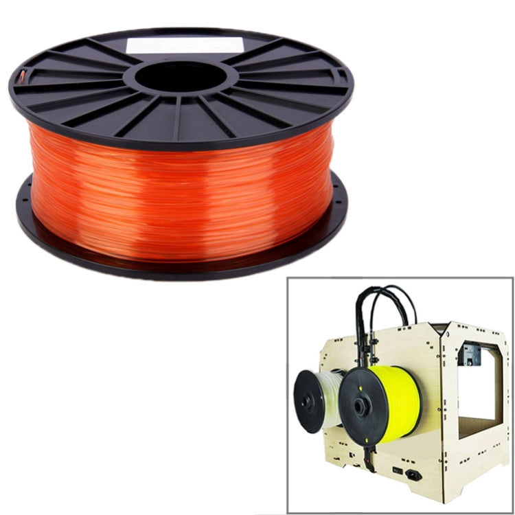 Filaments PLA 1,75 mm transparents pour imprimante 3D
