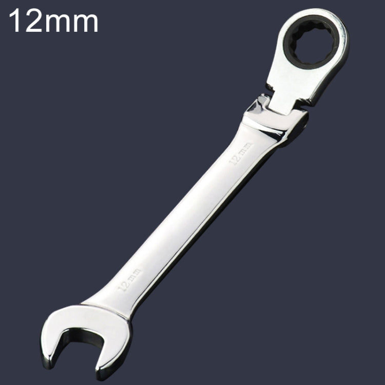 Clé à cliquet angulaire prune à double usage 12mm, longueur : 16,5 cm, 12mm