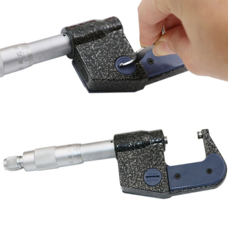 Micromètre numérique électronique 25mm (1 pouce) (résolution 0,001 mm), 0-25 mm