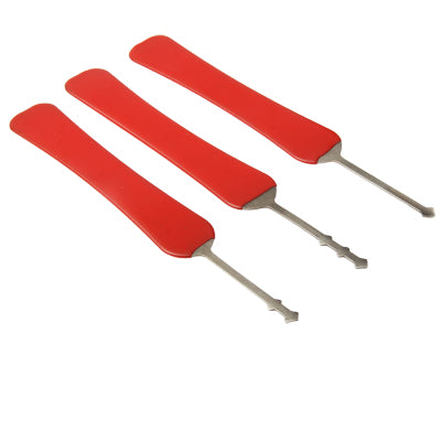 3 x Crochets de crochetage pour déverrouillage de serrure / Outils de serrurier