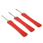 3 x Crochets de crochetage pour déverrouillage de serrure / Outils de serrurier