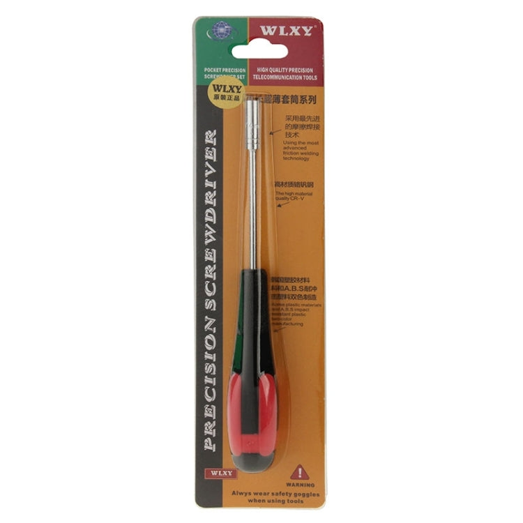 Tournevis à tête creuse de précision WLXY 4 mm pour outils de télécommunication, longueur : 16,5 mm, 4 mm