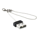 Clé USB mini 32 Go avec chaîne pour PC et ordinateur portable, 32 Go