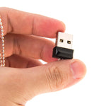Clé USB mini 32 Go avec chaîne pour PC et ordinateur portable, 32 Go