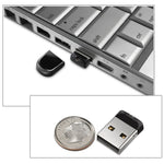 Clé USB mini 32 Go avec chaîne pour PC et ordinateur portable, 32 Go
