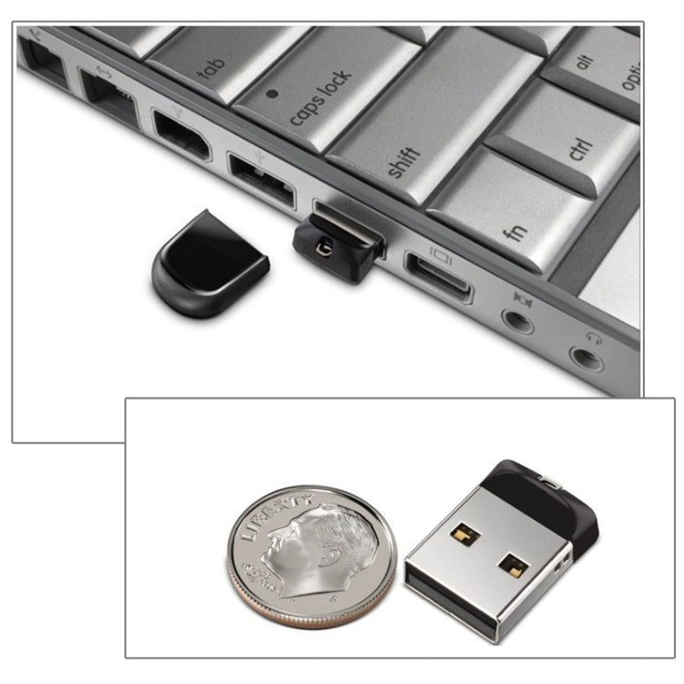 Clé USB mini 32 Go avec chaîne pour PC et ordinateur portable, 32 Go